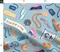 Marathon Fitness Exercise Running Shoes Race Custom Printed Fabric by Spoonflower Various Fabrics by the Yard or Fat Quarter